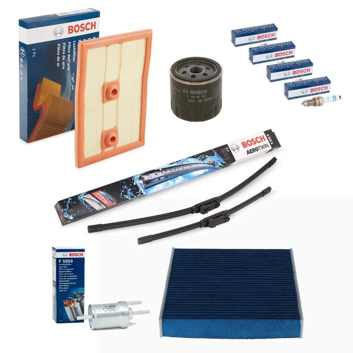 BOSCH Set piese, inspectie Aerotwin număr articol: BSH4682SK029 ieftin