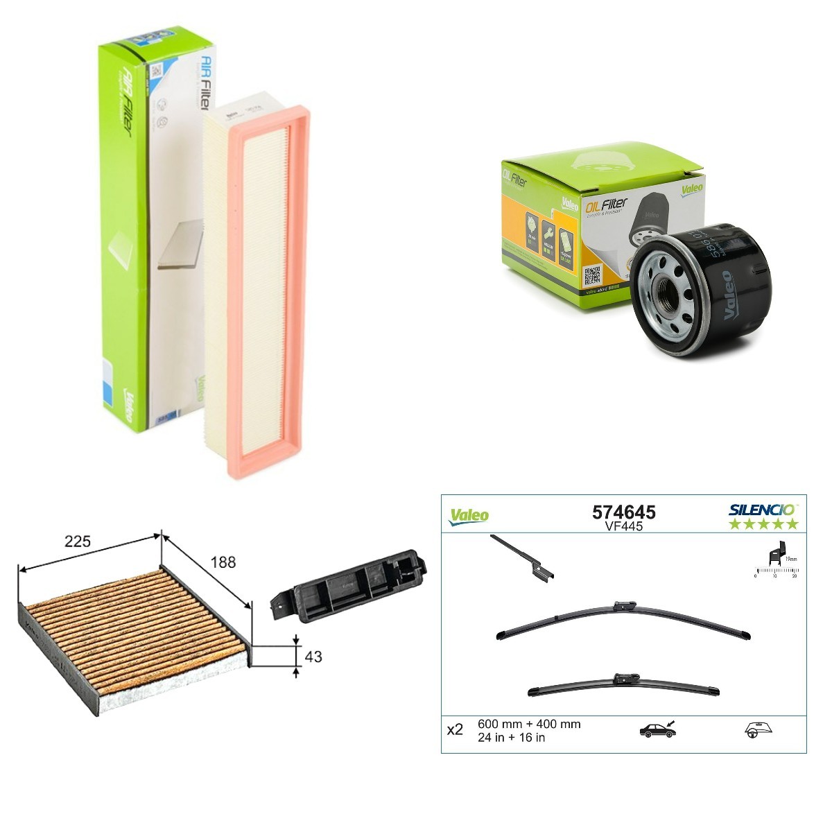 VALEO Kit tagliando Numero articolo: VAL4682SK006 poco costoso