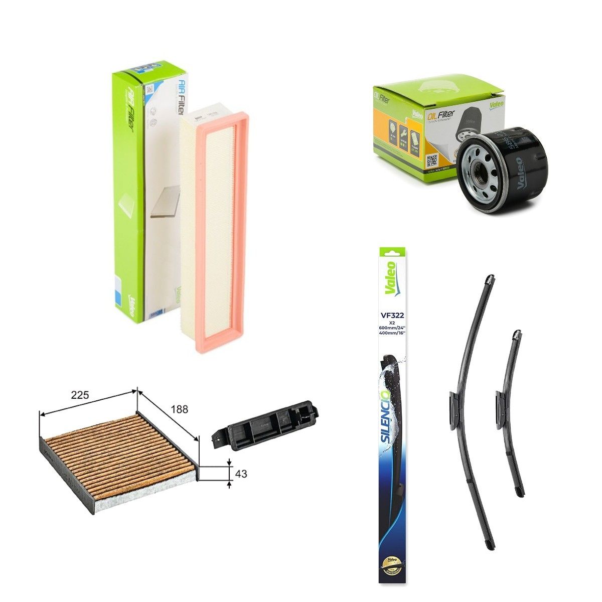 VALEO VAL4682SK019 Inspektionspaket