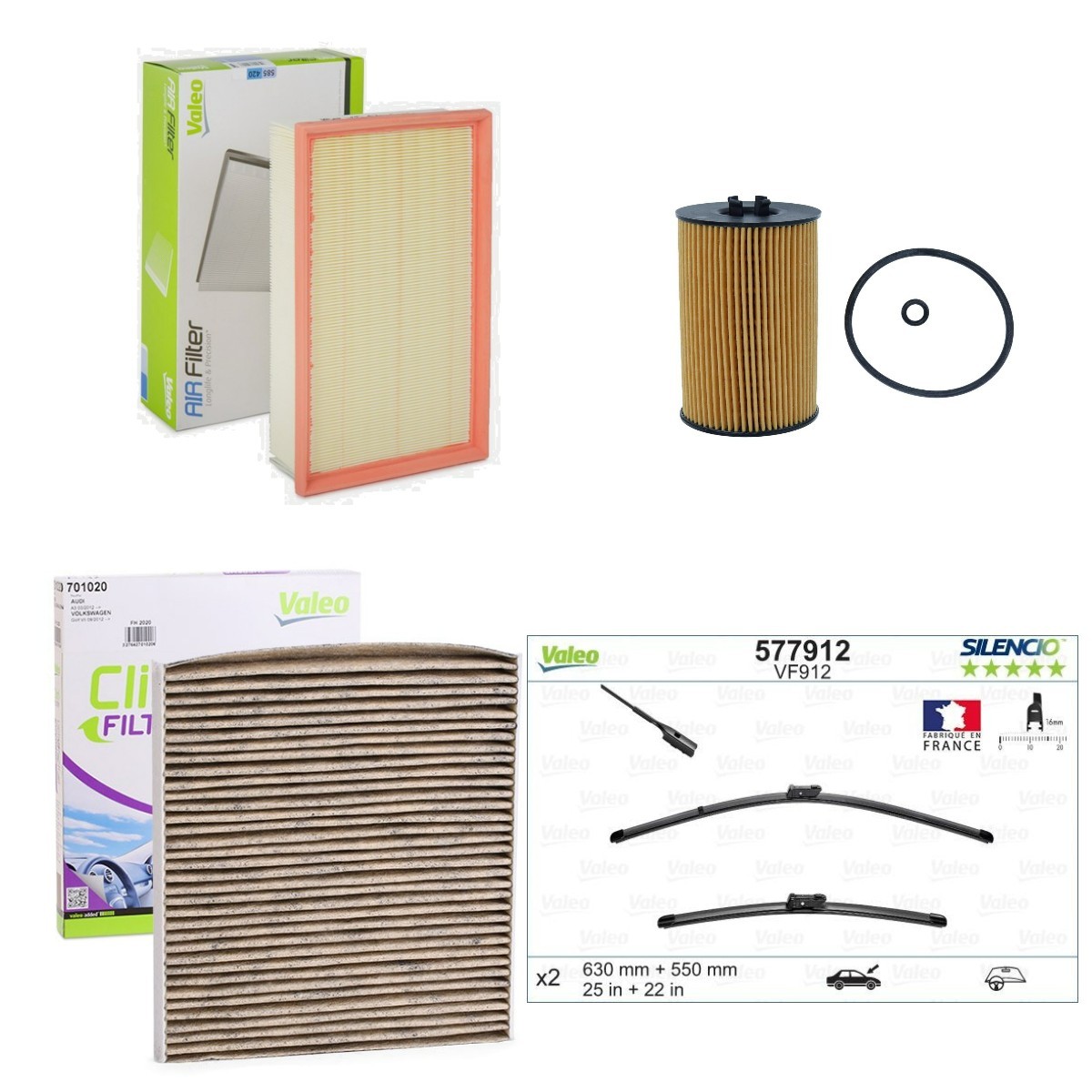 VALEO Inspektionspaket SILENCIO X.TRM Artikelnummer: VAL4682SK023 kaufen