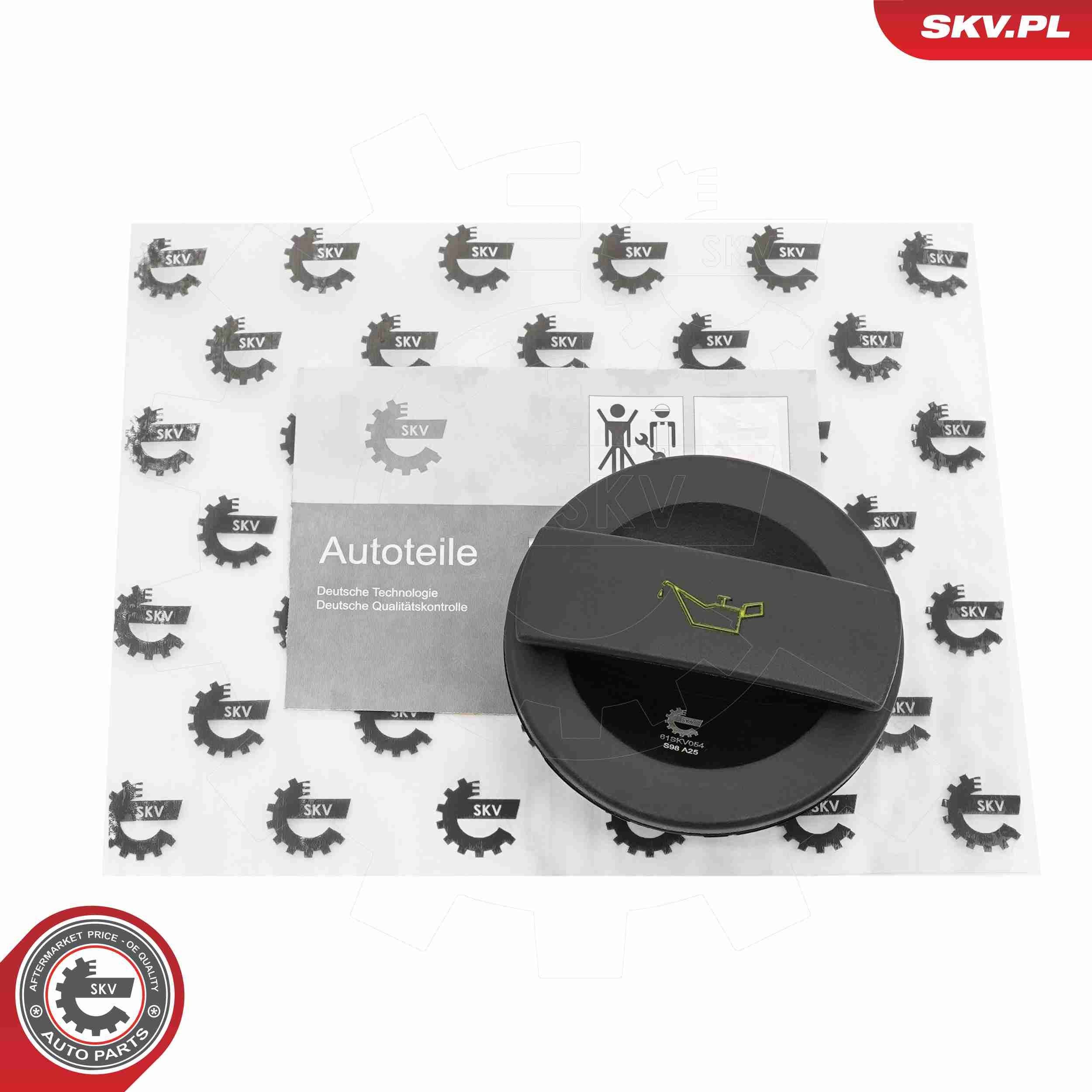 ESEN SKV 61SKV054 Låg, oliepåfyldningsstuds GOLF 1.4 GTE Hybrid 204 HK Benzin/elektro 2021