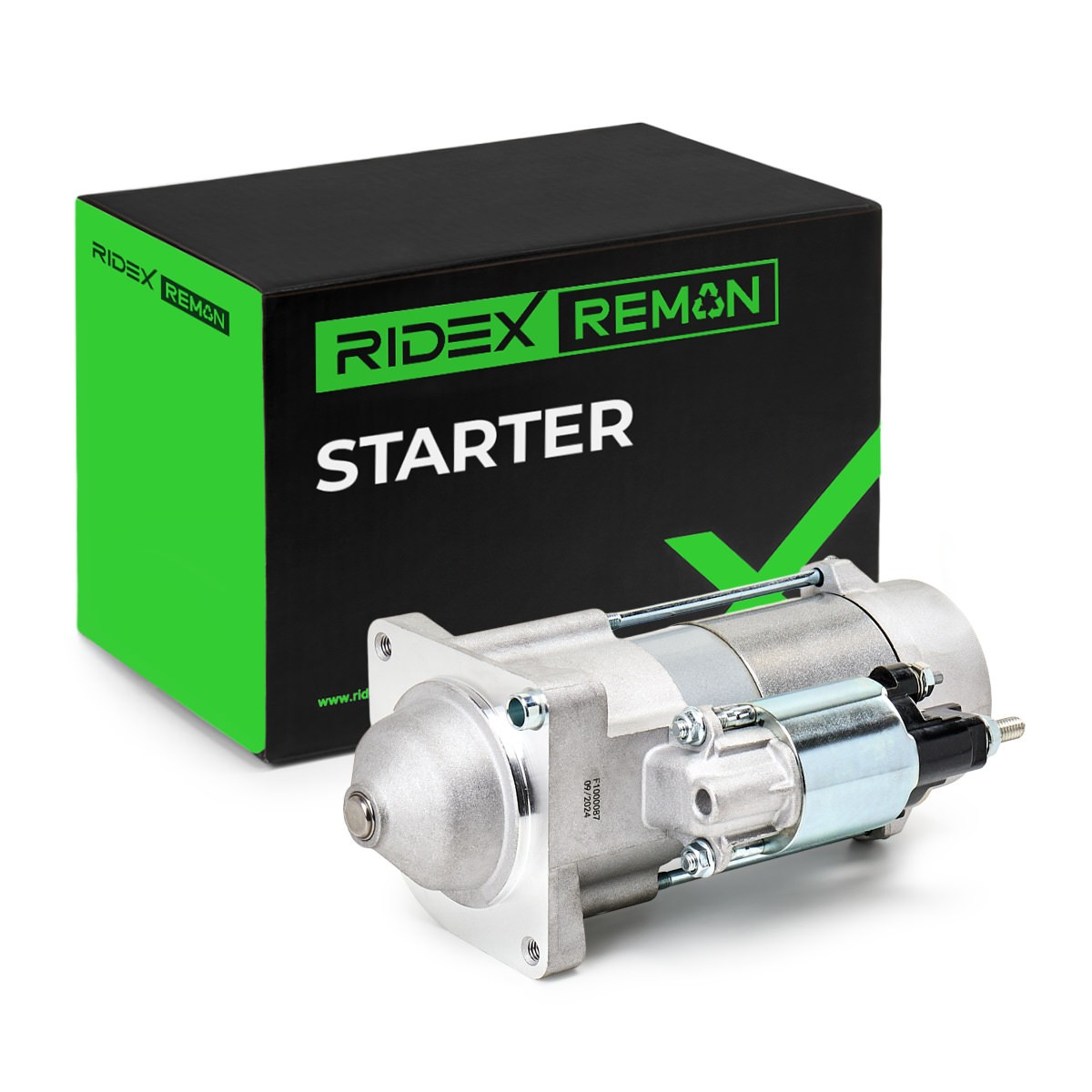 RIDEX REMAN Starteris raksta numurs: 2S1477R lēti