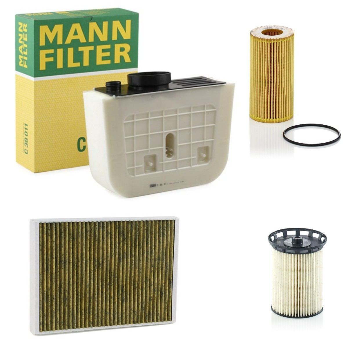 MANN-FILTER Filtrs-Komplekts raksta numurs: MNF4055N0114 lēti