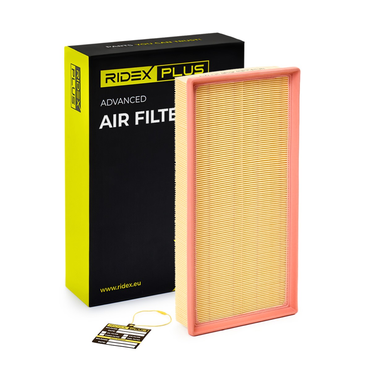 RIDEX PLUS Air filter Article number: 8A0072P cheaply
