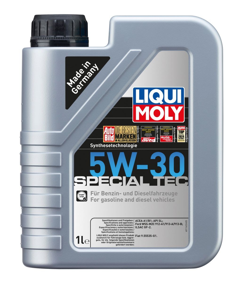 LIQUI MOLY Λάδι κινητήρα Special Tec αριθμός Άρθρου: 1163 φθηνότερα