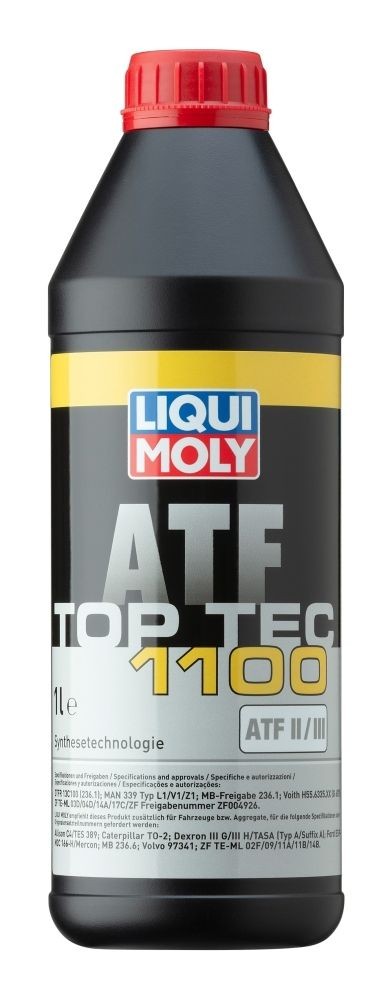 LIQUI MOLY Automatikgetriebeöl (ATF) Top Tec ATF, 1100 Artikelnummer: 3651 kaufen
