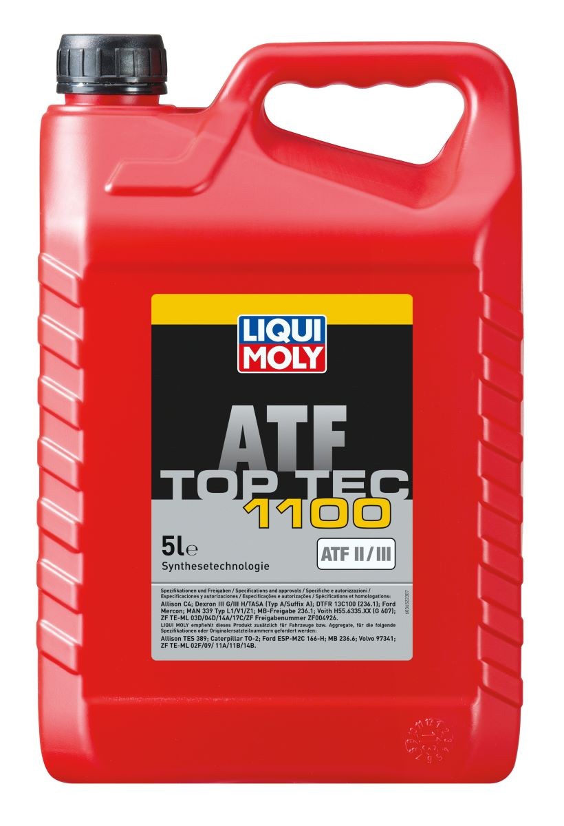 LIQUI MOLY Olej do automatické převodovky Top Tec, ATF 1100 Číslo článku: 3652 levně