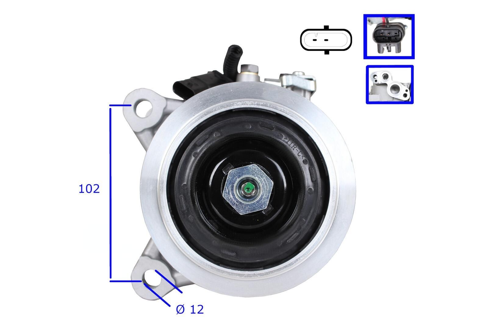WALKER Air conditioning compressor Article number: WCP00493 cheaply
