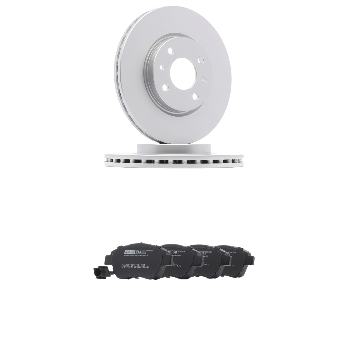 RIDEX PLUS Pidurikomplekt, ketaspidur Artikli number: 3405B0064P soodsalt