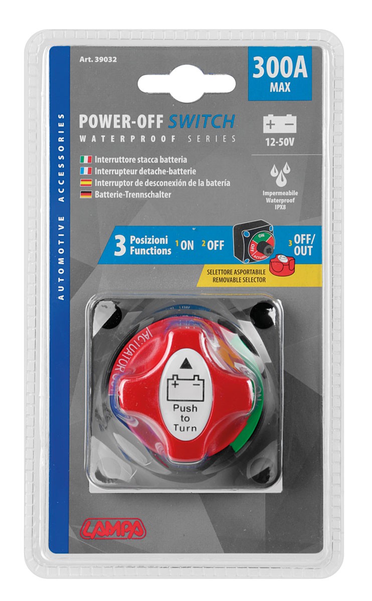 LAMPA Централен ключ, акумулатор Power-off switch артикулен номер: 39032 евтино