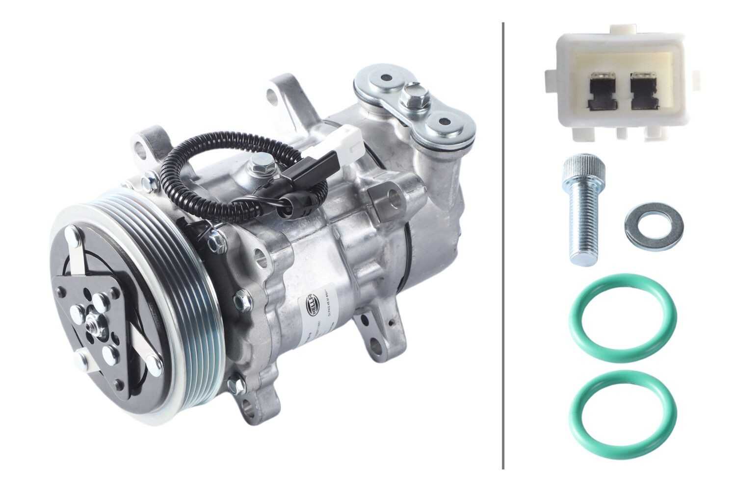 HELLA Κομπρεσέρ air condition αριθμός Άρθρου: 8FK 366 200-191 φθηνότερα