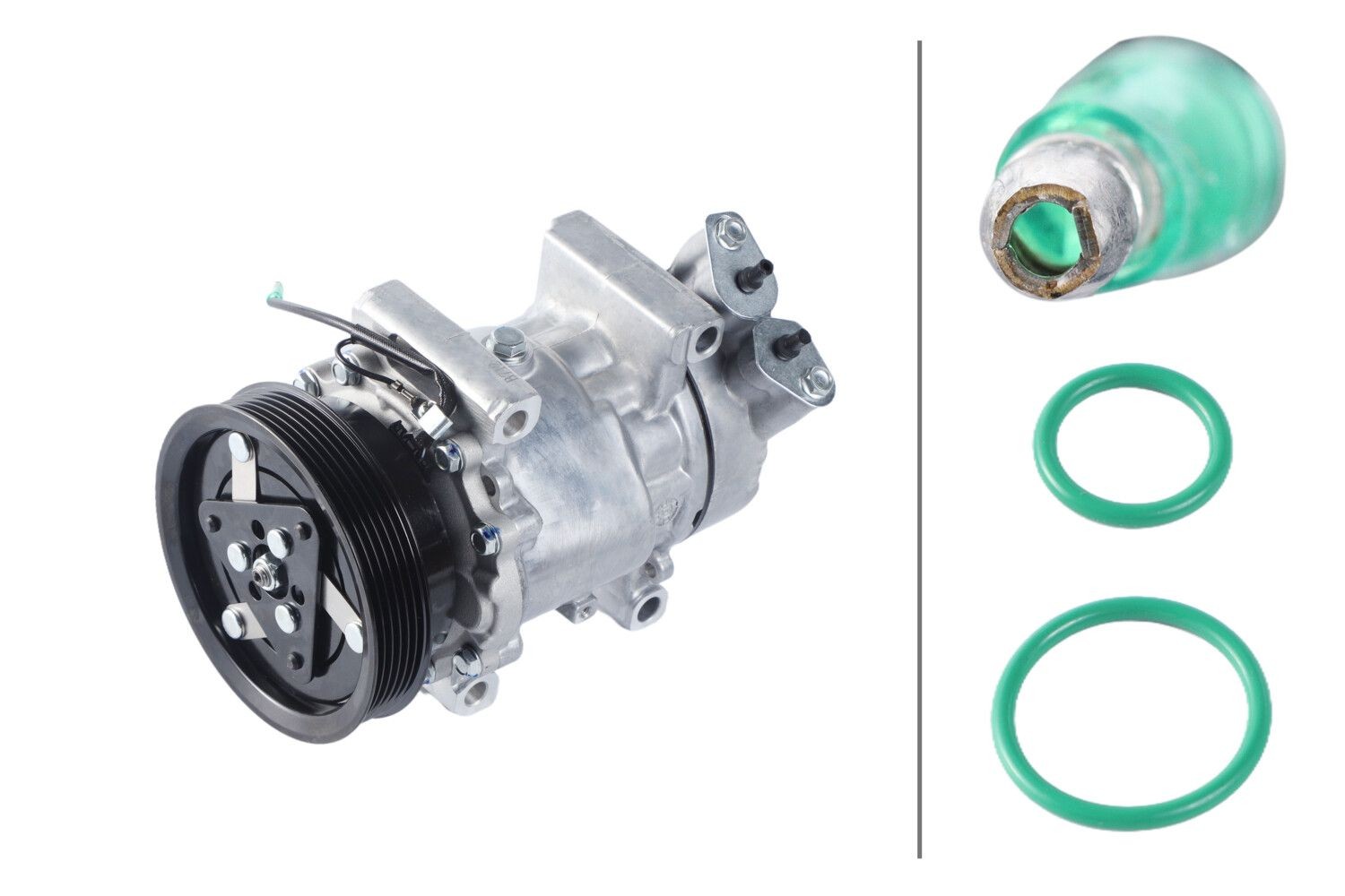 HELLA Kondicionieriaus kompresorius prekės numeris: 8FK 366 200-561 nebrangu