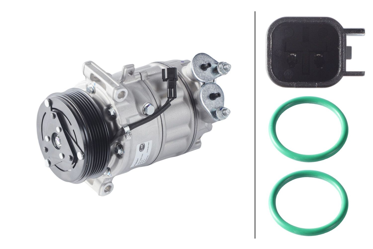 HELLA Air conditioning compressor Article number: 8FK 366 200-771 cheaply