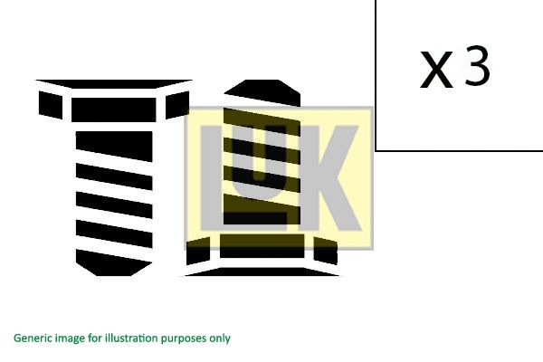 LuK Σετ βιδών, συμπλέκτης αριθμός Άρθρου: 411 0197 10 φθηνότερα