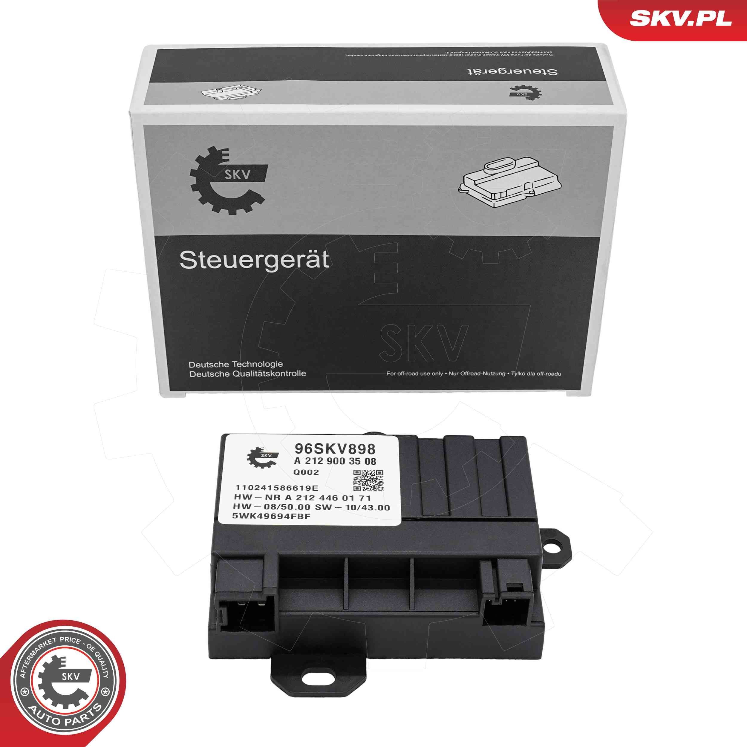 ESEN SKV 96SKV898 Centralina, Pompa carburante SPRINTER 318 CDI 3.0 4x4 (906.631, 906.633, 906.635) 184 CV Diesel 2020