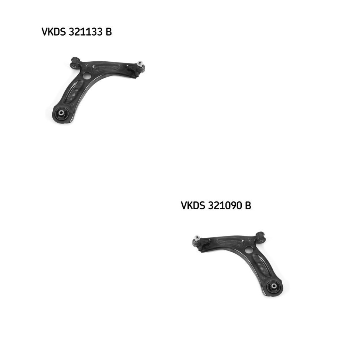 SKF SKF772N0107 Repsæt hjulophæng GOLF 1.4 GTE Hybrid 204 HK Benzin/elektro 2021