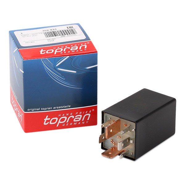 TOPRAN Relé, sistema de pré-aquecimento Número de artigo: 102 931 baixo custo