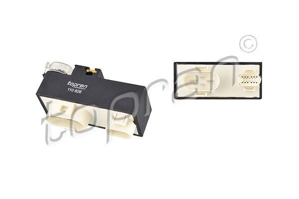 TOPRAN Εγκέφαλος, ηλεκτρικό βεντιλατέρ (ψύξη κινητήρα) αριθμός Άρθρου: 110 826 φθηνότερα