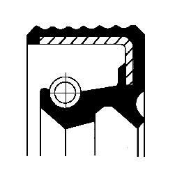 CORTECO Tesnici krouzek hridele, hridel prevodovky Číslo článku: 01019451B levně