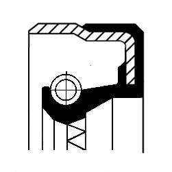 CORTECO Pakdåse, fordelergearkasse Varenummer: 01035430B billige