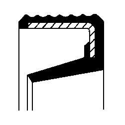 CORTECO Tesnici krouzek hridele, hridel prevodovky Číslo článku: 07019092B levně