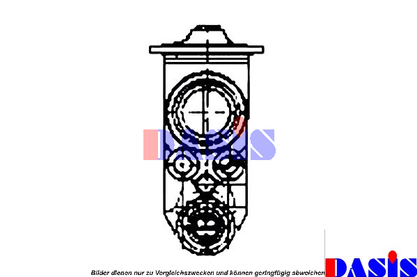 AKS DASIS Expanzný ventil klimatizácie číslo článku: 840190N lacno