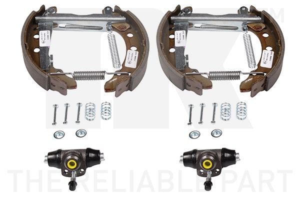 NK Kit frenos, disco de tambor Número de artículo: 444734001 a buen precio