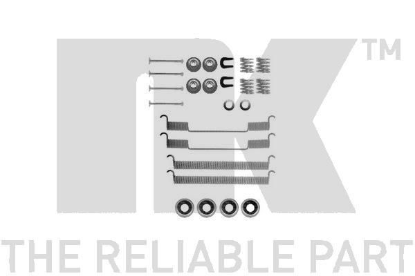 NK Juego de accesorios, zapatas de freno Número de artículo: 7922543 a buen precio