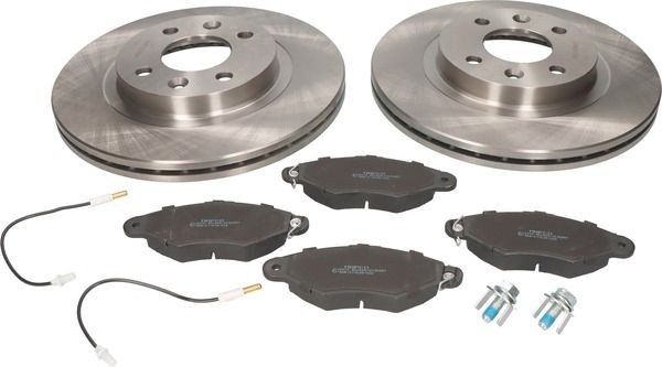 MAPCO Спирачен комплект, дискови спирачки артикулен номер: 47156 евтино