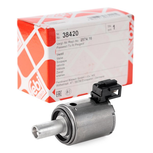 FEBI BILSTEIN 38420 Ovládací ventil automatickej prevodovky 207 1.6 HDi 112 HP nafta 2015
