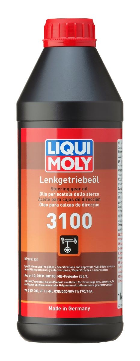 LIQUI MOLY Λάδι υδραυλικού τιμονιού 3100 αριθμός Άρθρου: 1145 φθηνότερα