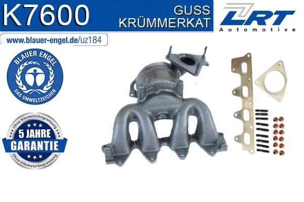 LRT Καταλύτης με πολλαπλή εισαγωγή αριθμός Άρθρου: K7600 φθηνότερα