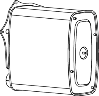 DINEX Middle silencer Article number: 49384 cheaply