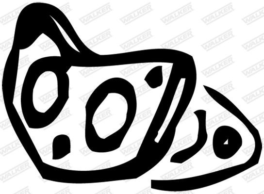 WALKER Σύνδεσμος σωλήνων, σύστημα απαγωγής καυσαερίων αριθμός Άρθρου: 08552 φθηνότερα