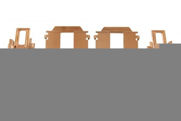 MAPCO 9314 Σετ βοηθ. εξαρτημάτων, τακάκια φρένων TRANSPORTER 1.9 D 61 PS Πετρέλαιο 2003