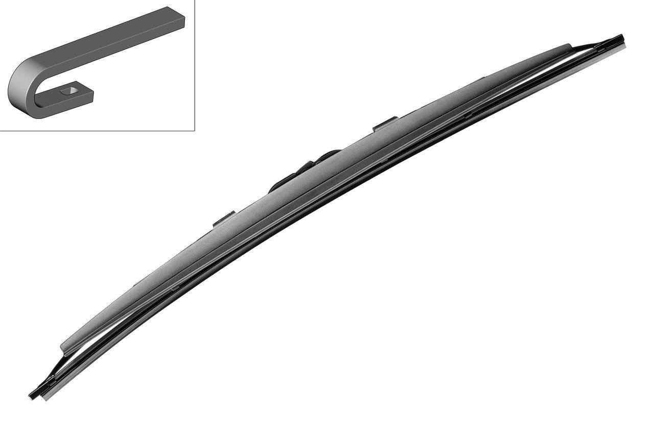 BOSCH Lamelă ștergător Twin Spoiler număr articol: 3 397 001 742 ieftin
