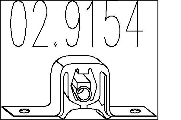 MTS Gummianslag, udstødning Varenummer: 02.9154 billige