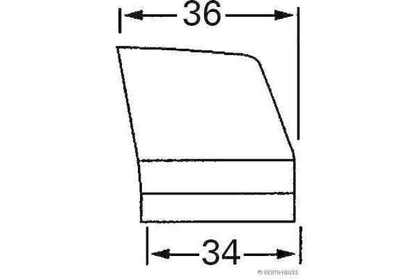 HERTH+BUSS ELPARTS Φωτισμός πινακίδας κυκλοφορίας αριθμός Άρθρου: 84750028 φθηνότερα