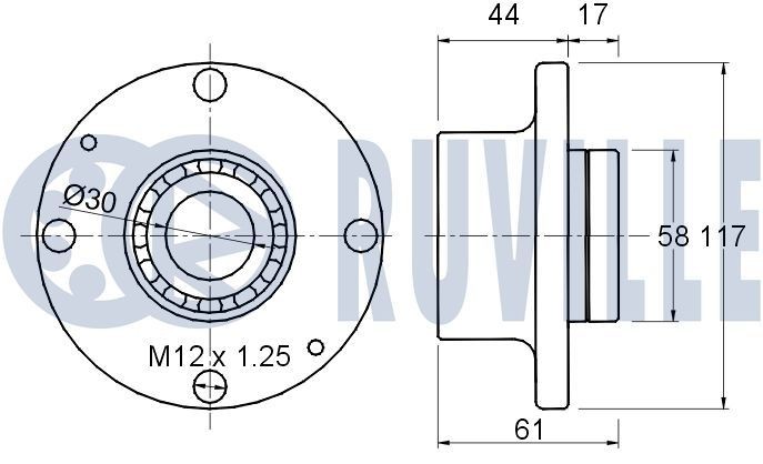 RUVILLE Kit de protection d'amortisseur UGS: 815801 à bon prix