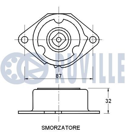 RUVILLE Rotule de suspension numéro de l'article: 915847 à bon prix