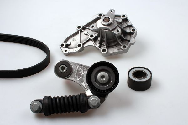 GK Αντλία νερού + σετ ιμάντων poly-V αριθμός Άρθρου: K980301B φθηνότερα