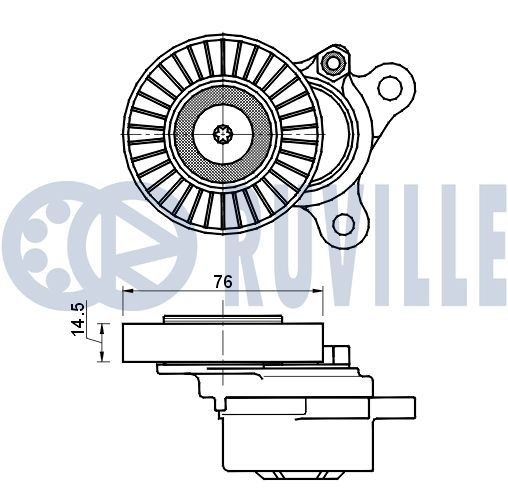 RUVILLE Rotule de suspension numéro de l'article: 915819 à bon prix