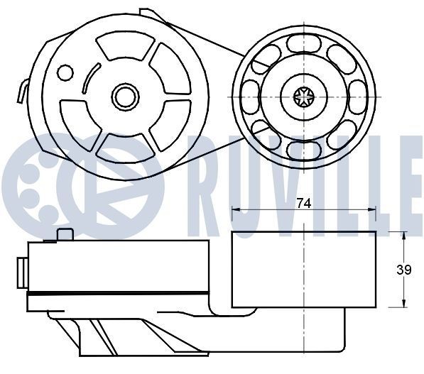 RUVILLE Rotule de suspension numéro de l'article: 915545 à bon prix