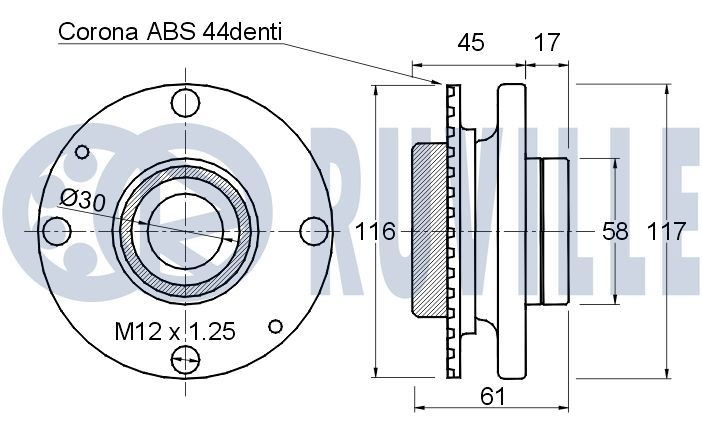 RUVILLE Kit de protection d'amortisseur UGS: 815803 à bon prix