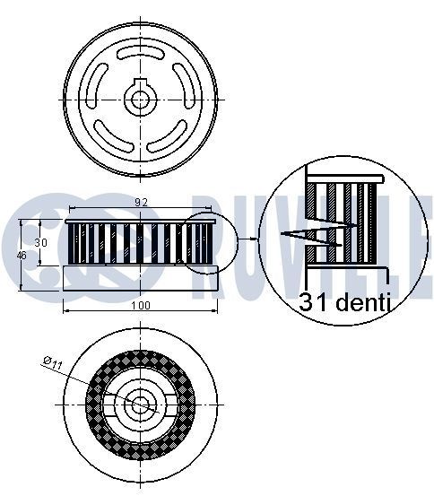 RUVILLE Kit de protection d'amortisseur UGS: 810002 à bon prix