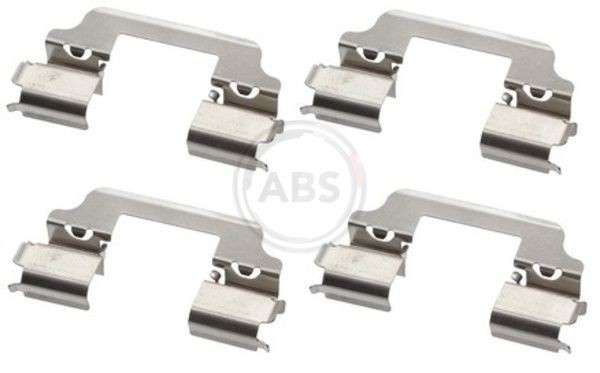 A.B.S. 1826Q Σετ βοηθ. εξαρτημάτων, τακάκια φρένων Σειρά 5 530 d xDrive 258 PS Πετρέλαιο 2017