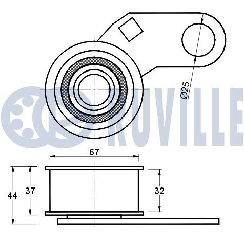 RUVILLE Rotule de suspension UGS: 916258 à bon prix
