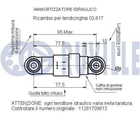 RUVILLE Suspension arm Article number: 935124 cheaply