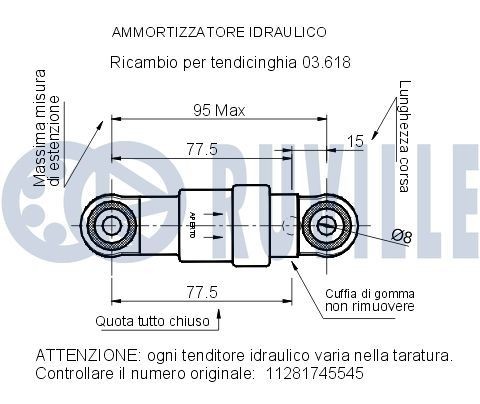 RUVILLE Suspension arm Article number: 935125 cheaply