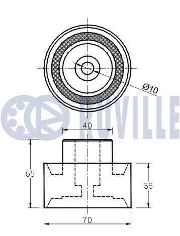 RUVILLE Testina braccio oscillante Numero articolo: 916991 poco costoso